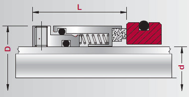 Multi-Spring Component Seal | CP1