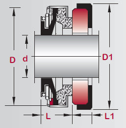 Single Unbalanced Component Seal | ESAR