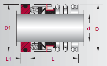 Single Spring Bellows with Machined Head | A1M